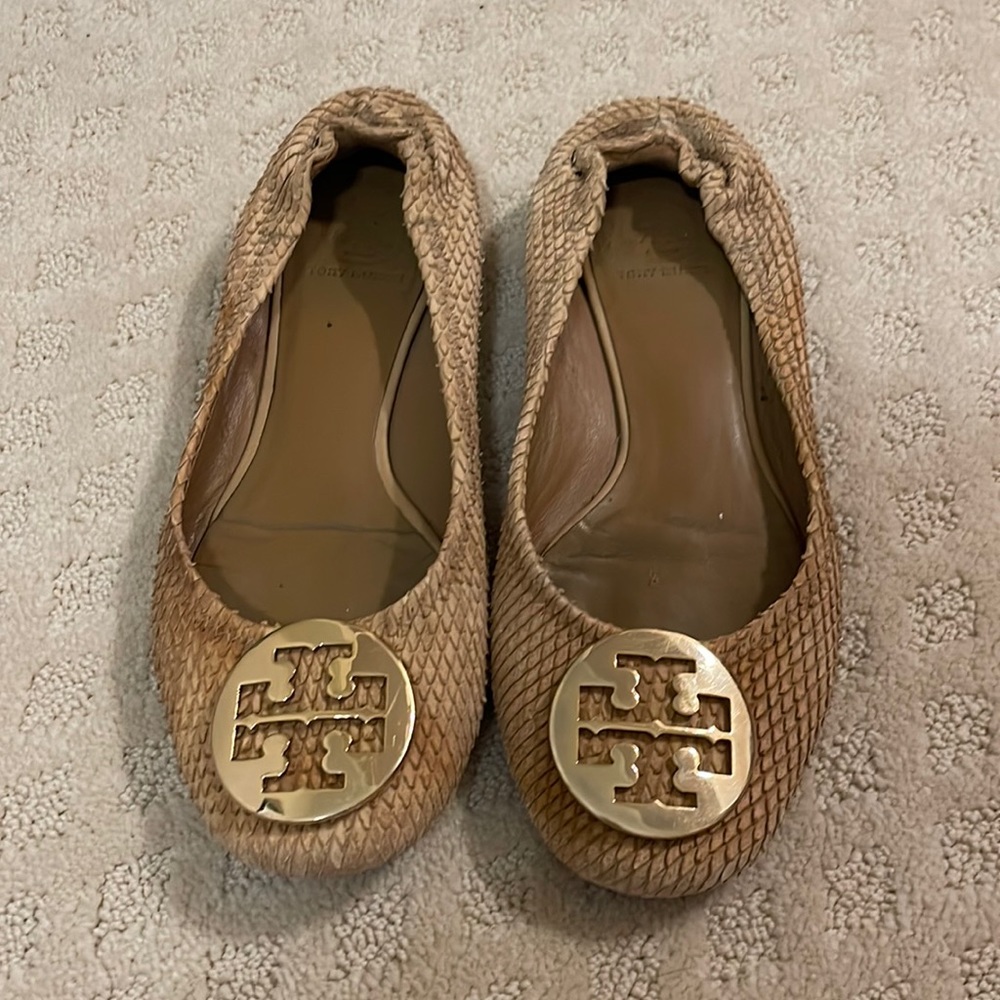 Ladies Tory Burch flats size 8